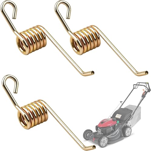 330105 Replacement Spring, 3-Pack, Fit for MaxPower Power Rake/Dethatcher | Premium spring steel material,Improve mowing stability & cutting efficiency