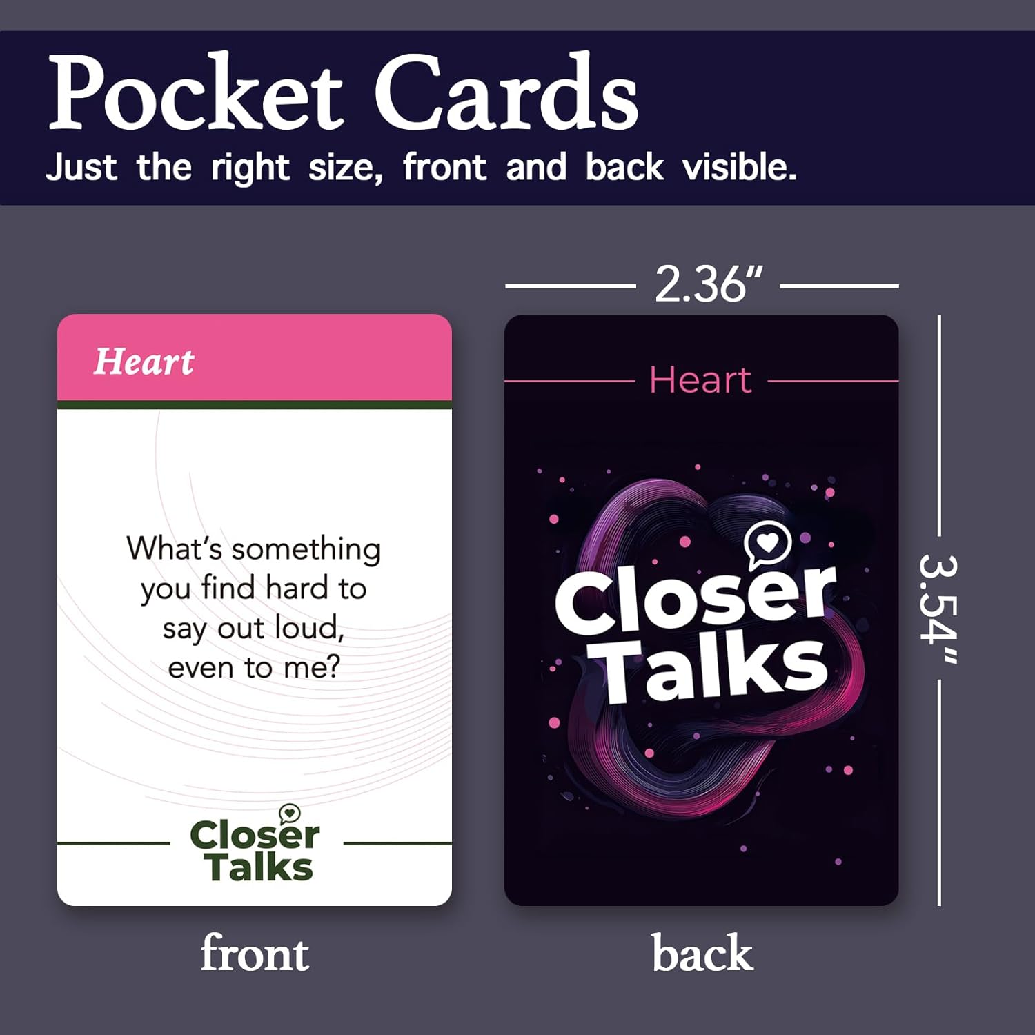 Couples Games, Conversation Cards Game Couples Edition, 162 Closer Talks Cards, Conversation Starters for Date Nights, Couples Gifts, Romantic Wedding for Newlyweds