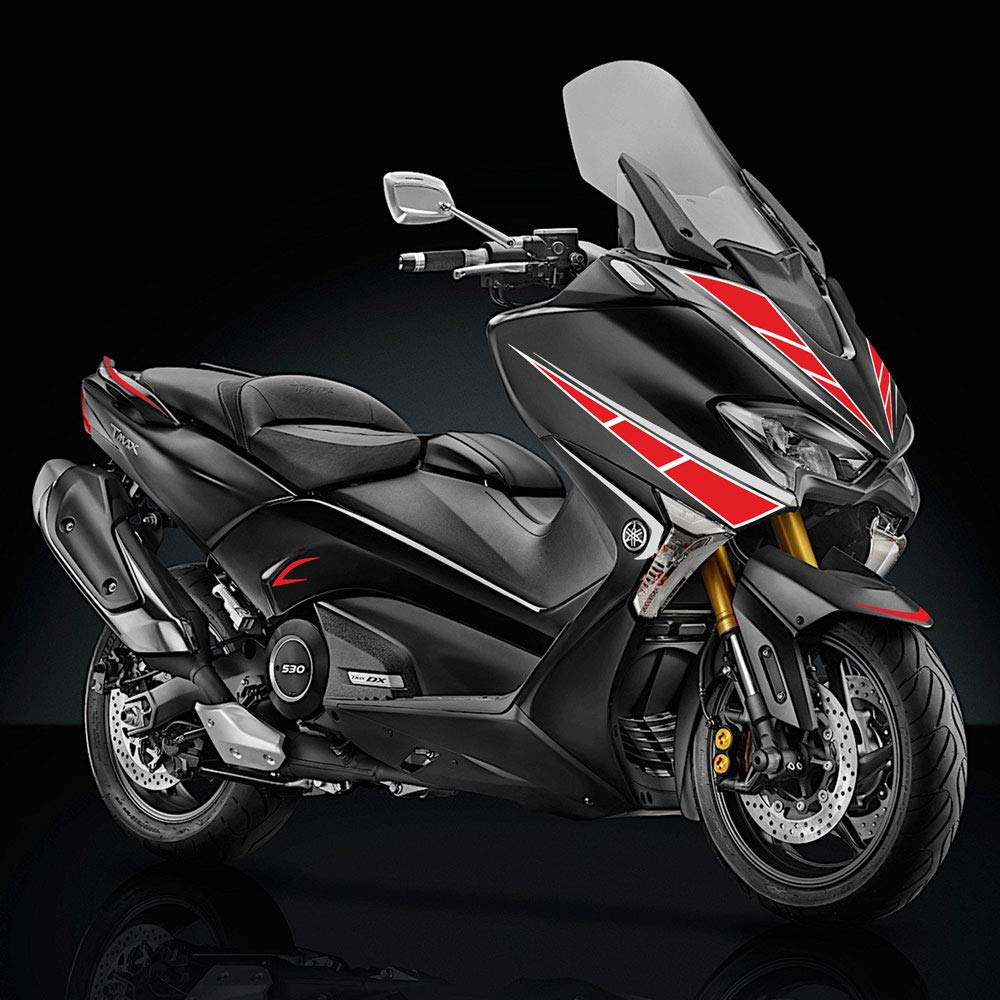 Decor Kit Universale per T-Max Rosso Argento