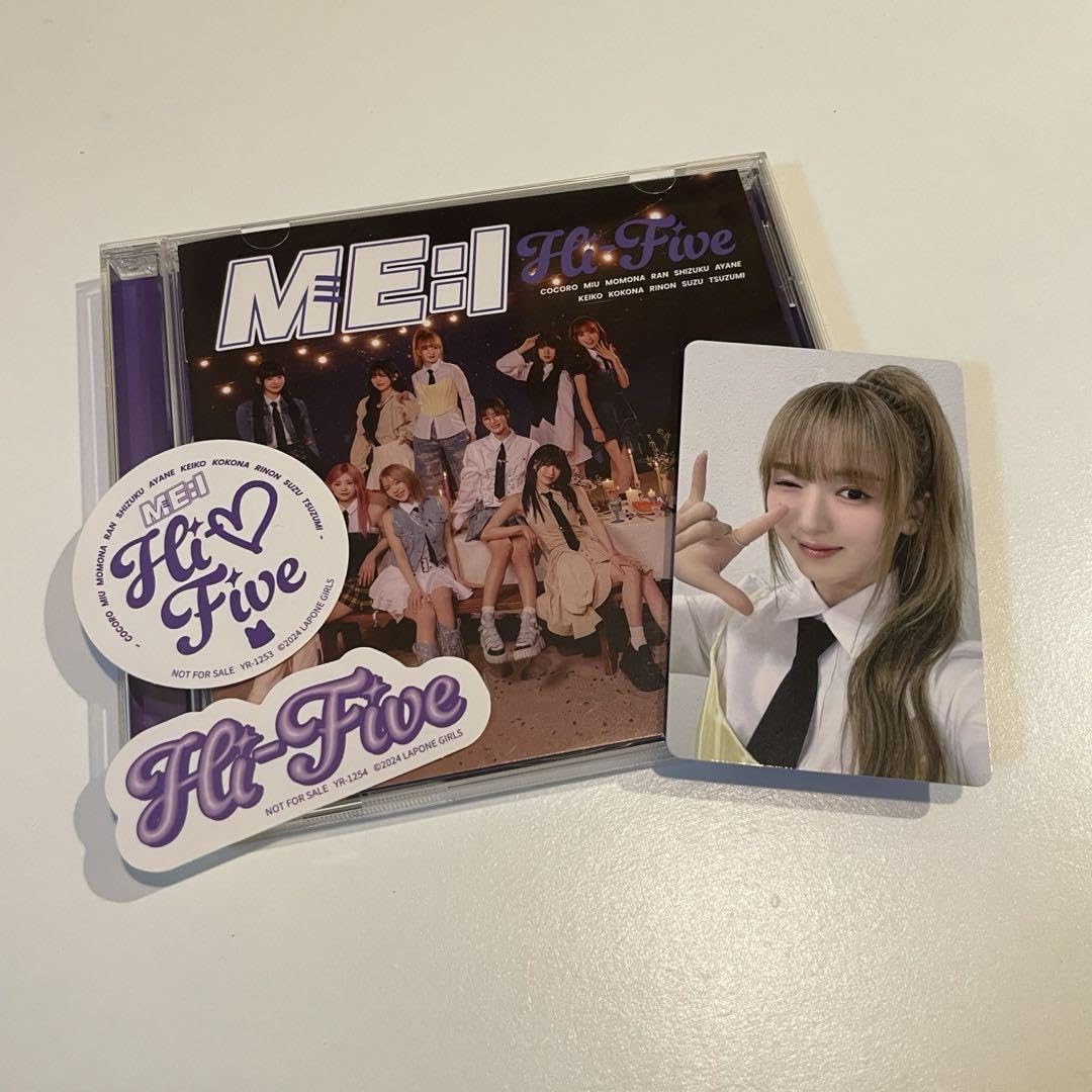 Amazon.co.jp: MEI ミーアイ 山本すず Hi-Five 通常盤 CD トレカ