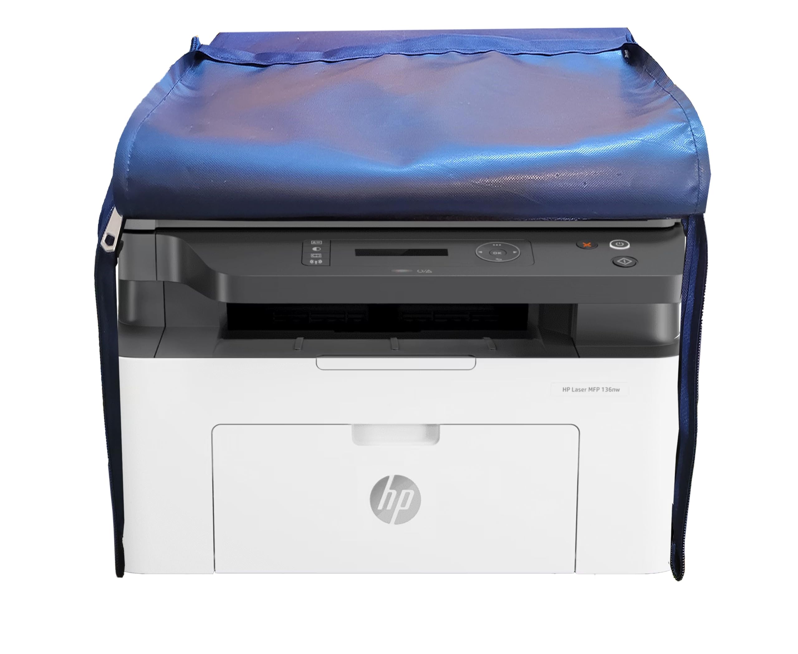 Protectio Dustproof Chain Printer Cover for HP LaserJet MFP 136w/136a/136nw washable and dustproof blue chain printer cover (B0D83BVS99) Amazon Price History, Amazon Price Tracker
