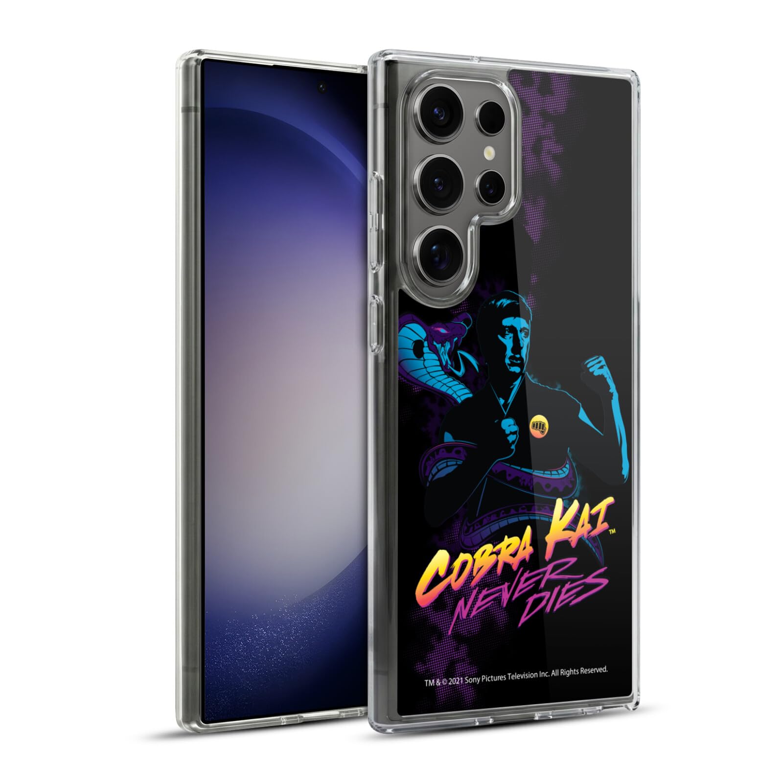 Cobra Kai funda Galaxy S23 Ultra carcasa de gel Johnny Lawrence 7