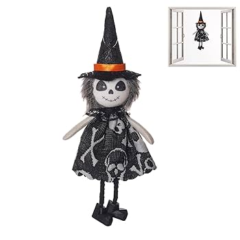 Amazon.co.jp: ハロウィンぬいぐるみデコレーション,魔女の