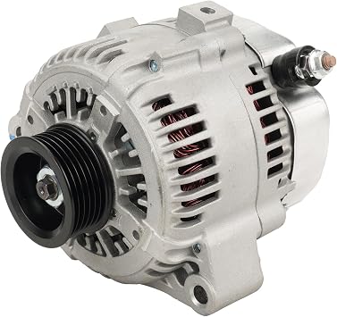 KAC Alternator, Automotive Replacement Alternator Fit for L-ex-us GS400 19992000 Replace #3341275/13991 12V 100Amp CW 6-Groove Pulley