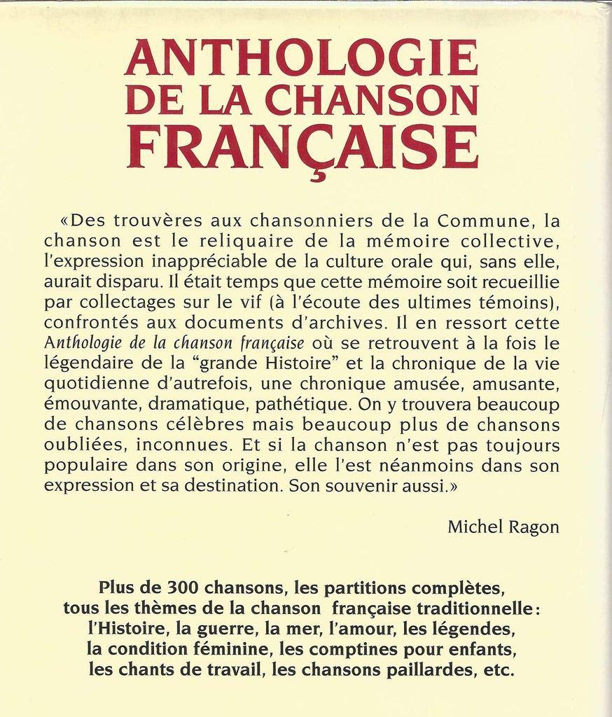 Anthologie de la Chanson Fran