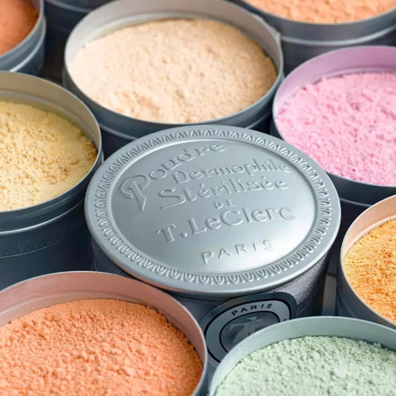 T. LeClerc Loose Facial Powder - Mattifying Makeup Setting Powder