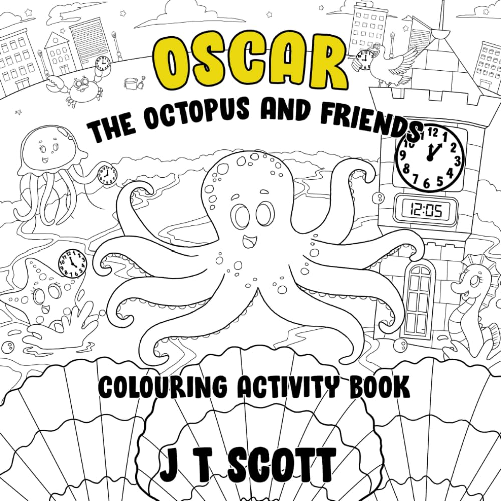Oscar the Octopus and Friends Colouring Activity Book (Bumper and Friends)