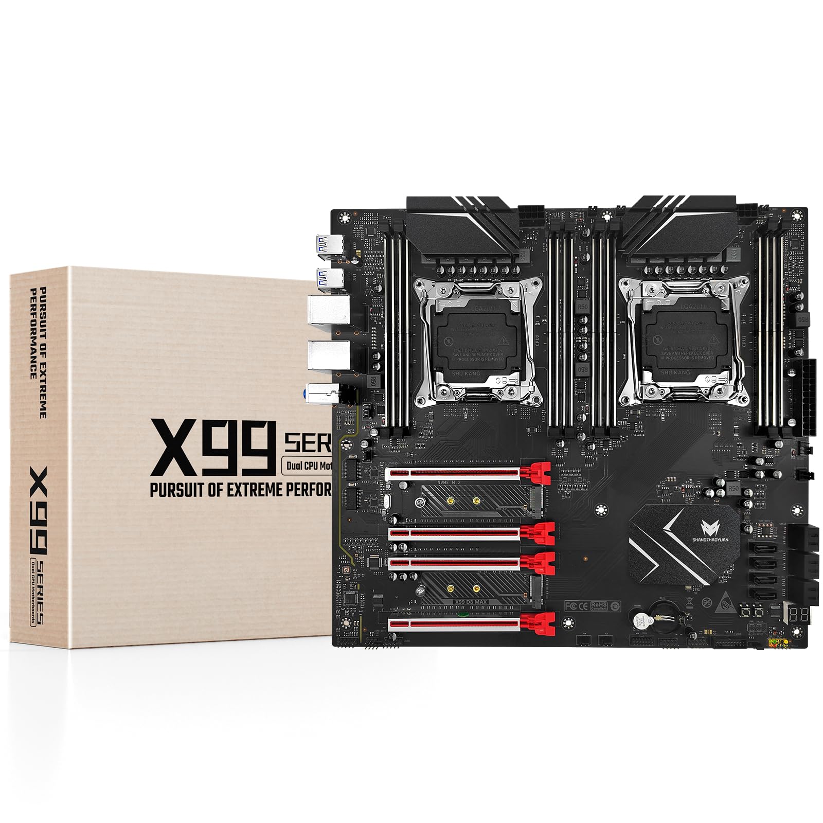 Amazon.com: SHANGZHAOYUAN X99 Dual CPU Motherboard LGA 2011-3