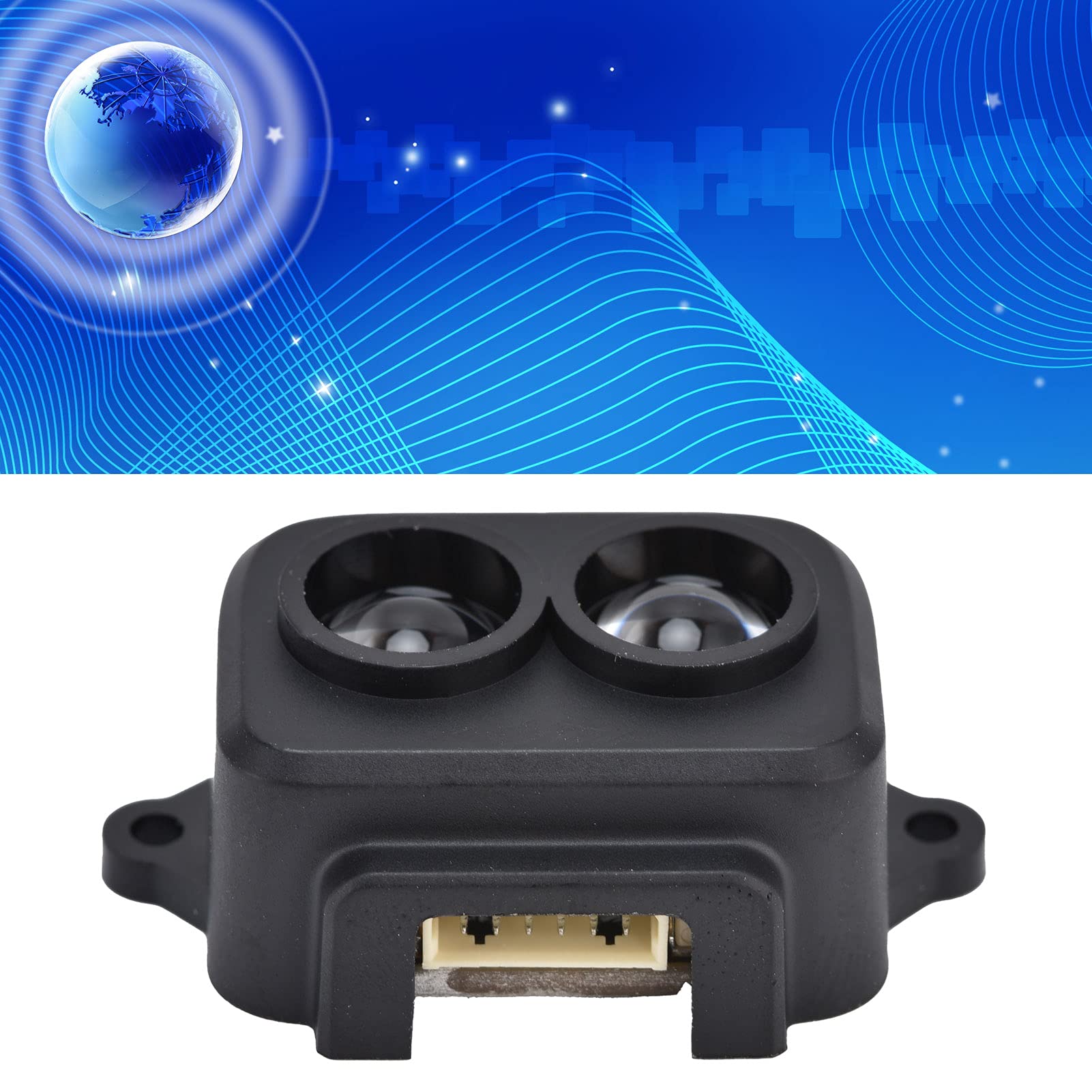 ViaGasaFamido Capteur Lidar TF-Luna Télémètre Micro 0.2 à 8m TOF Compatible Pixhawk pour Drones et Robots Navigation Autonome Haute Précision