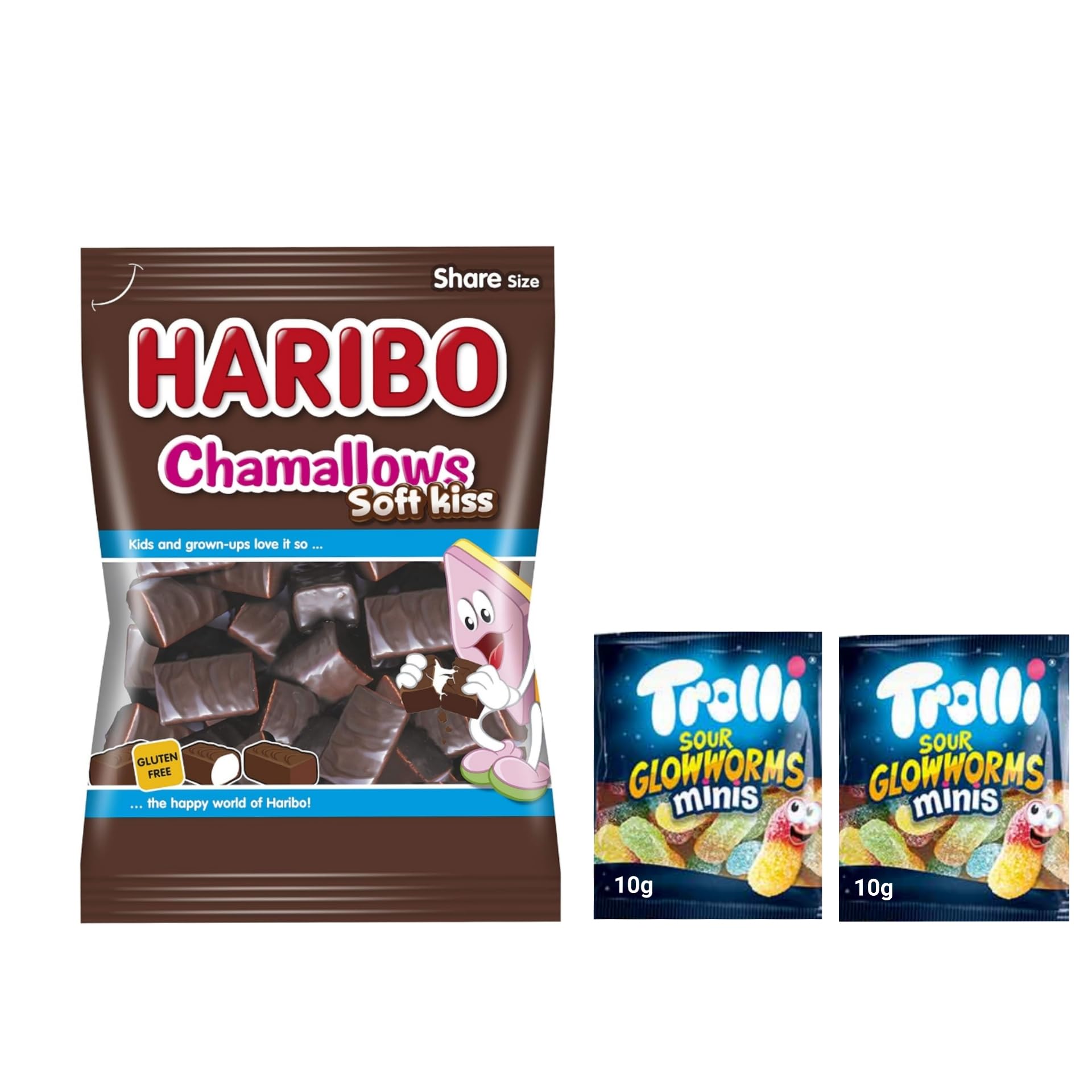 Amazon.co.jp: 【セット品】ハリボー チョコマシュマロ Chamallows 
