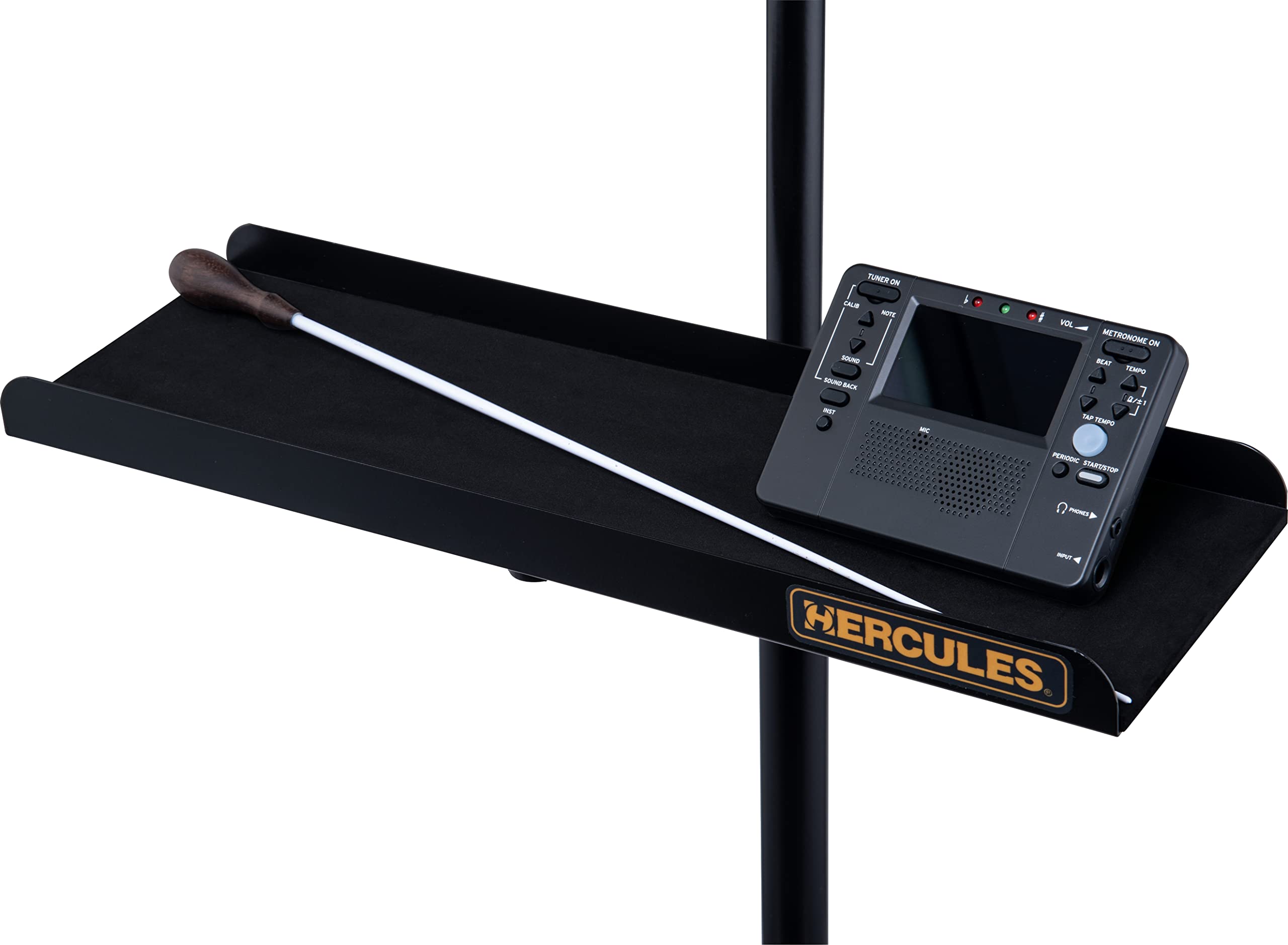 Hercules Orchester-Dirigentenpultset, Zubehörablage, Tasche, Quik-N-EZ