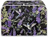 Vista 18 de Coldinair Cubierta para tostadora de dos rebanadas con estampado de aguacate, cubierta de electrodomésticos pequeños con diseño de frutas