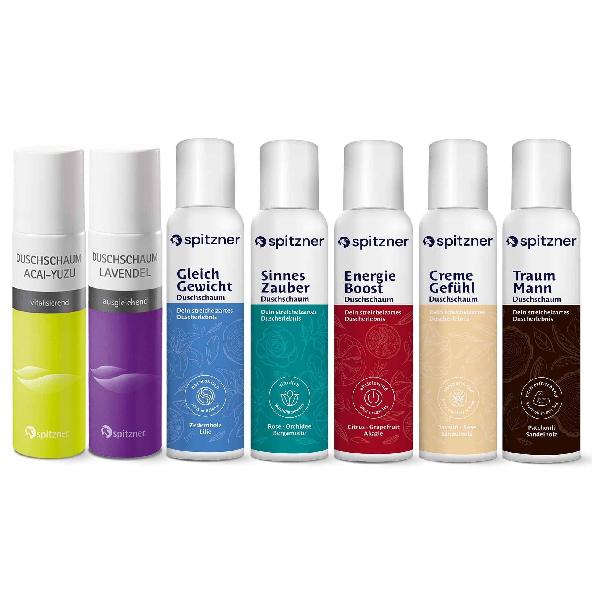 Ensemble de mousse de douche Spitzner Adventure, 7 pièces