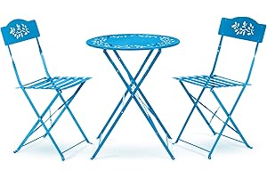 Alpine Corporation 3-Piece Bistro Set: A Charming Outdoor Haven