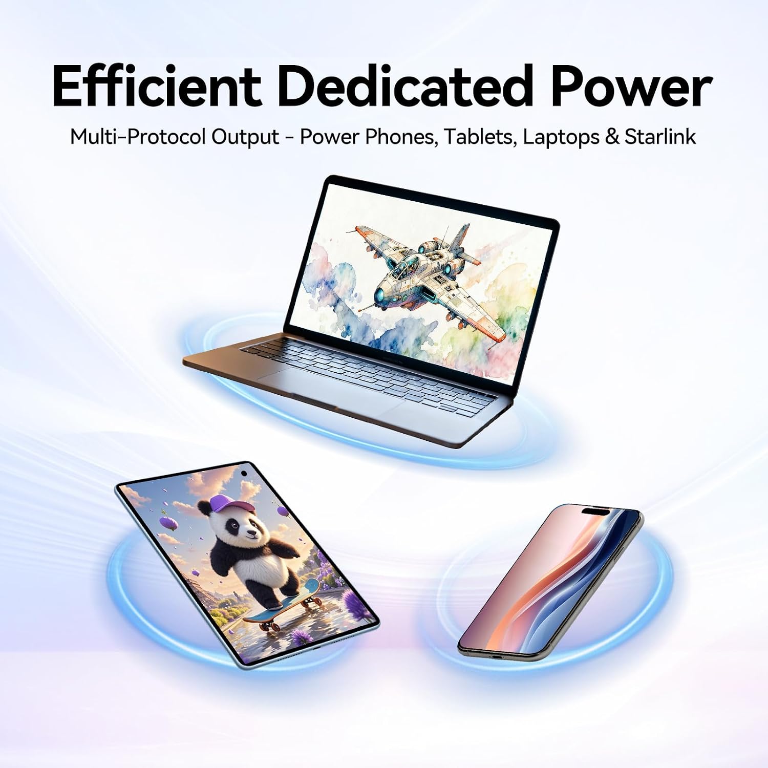 Compatible with Starlink Mini Battery Mount, ‘166W 45000mAh’ ‑Dedicated Outdoor Power Supply | PD Fast Charging | IP67 Waterproof | Essential for Camping/RV Trips/Remote Work
