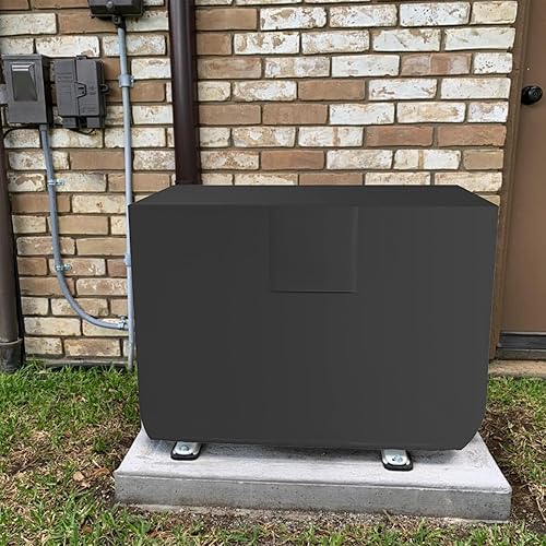 Miniatura 7 de Mini Split - Cubierta de aire acondicionado para condensador exterior de 37.8 x 16.5 x 32.6 pulgadas, cubierta de CA dividida para unidades