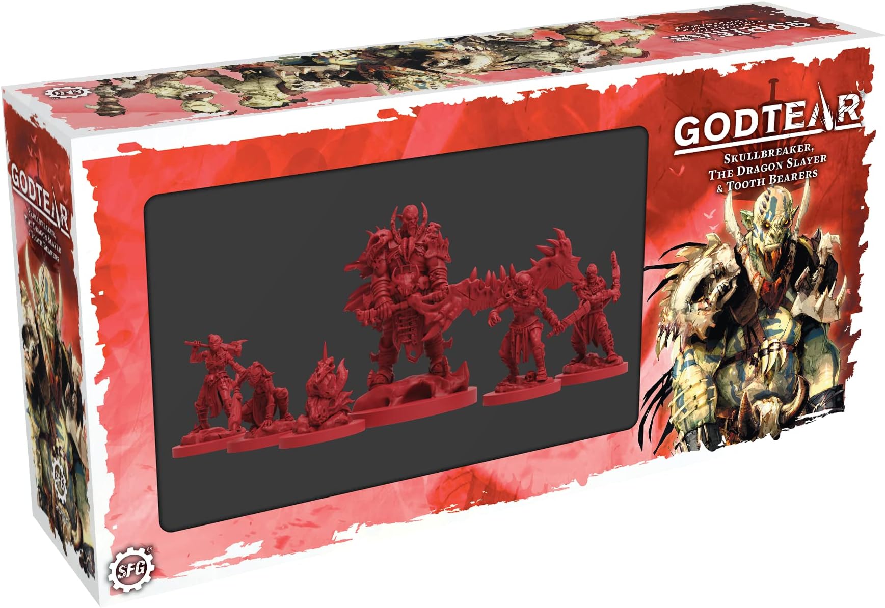 Steamforged GamesGodTear Skullbreaker, The Dragon Slayer, Champions Set