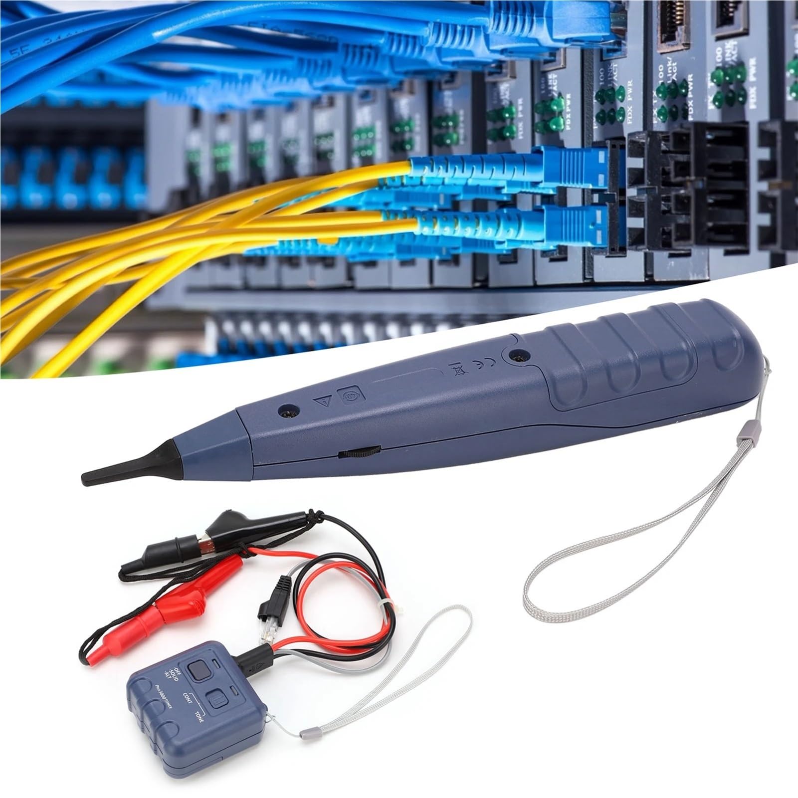 Rilevatore cavi elettrici, Rilevatore di linee telefoniche, tester for cavi di rete, generatore di linee telefoniche portatile, localizzatore di cavi