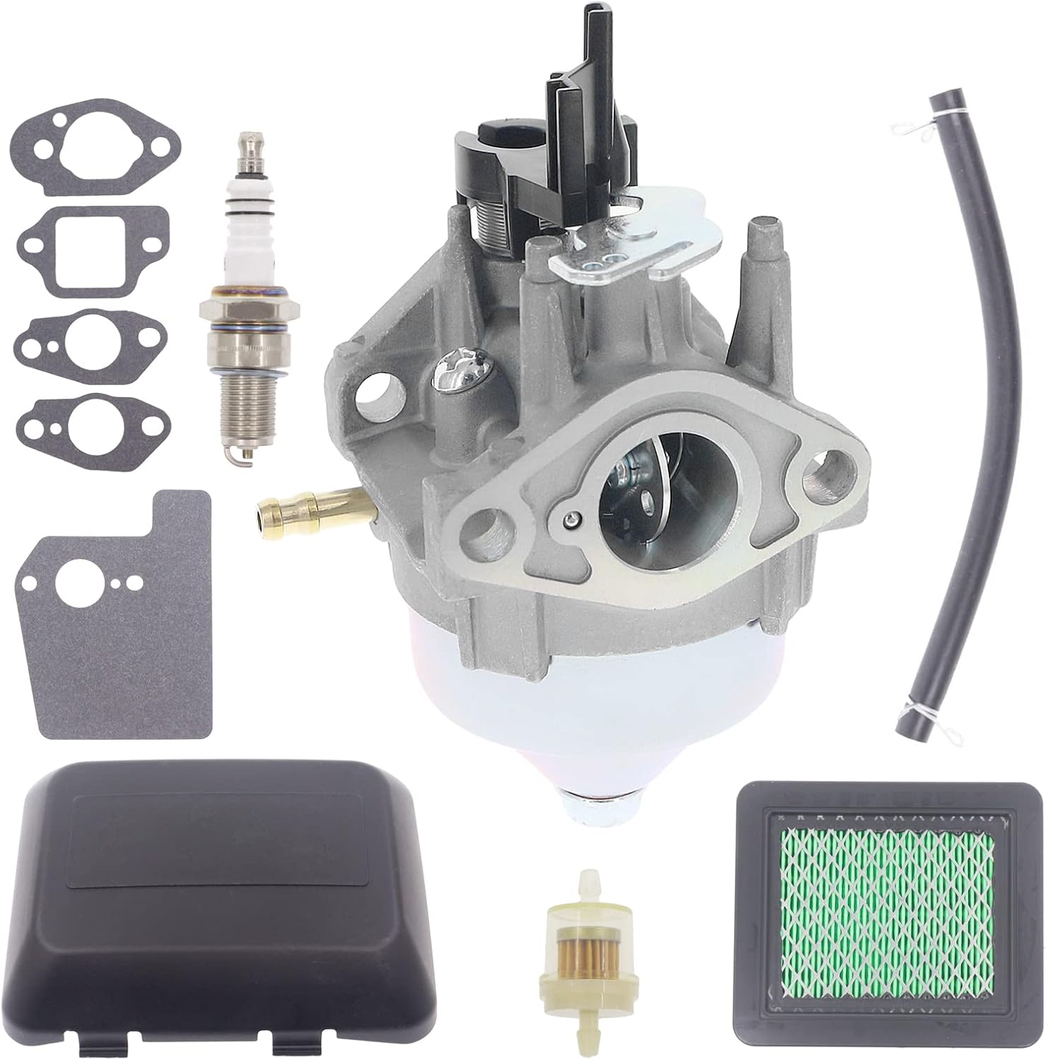 16100-Z8B-901 Carburetor for Honda GCV160 Lawn Mower Tune up Kit GCV160LA0 GCV160LA1 HRR216K10 HRR216K9 HRS216K5 HRS216K6 Mowers, for Troy-Bilt TB240 TB130 130XP