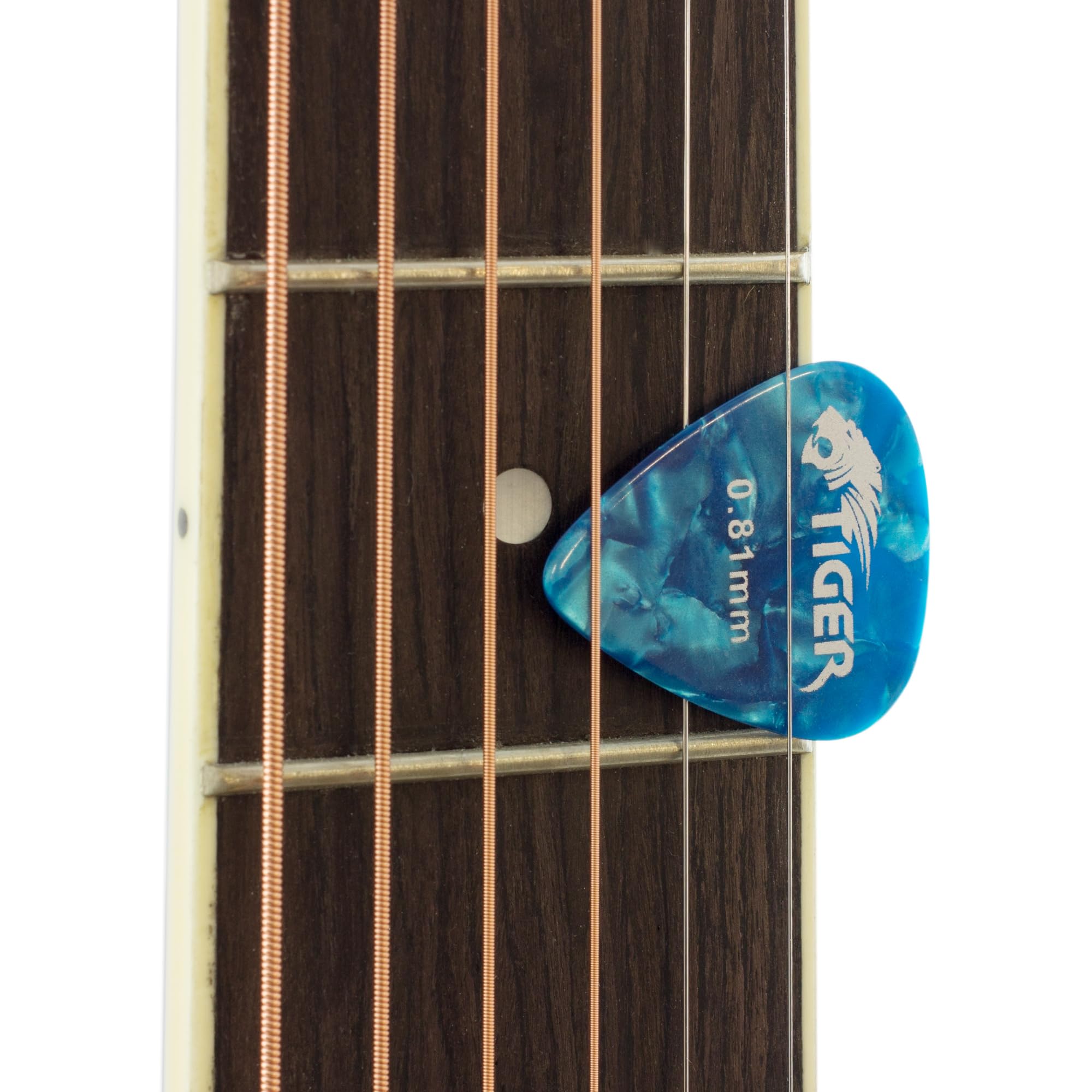 Taylor Celluloid 12er Pack Plektren Wht Pearl 0,46