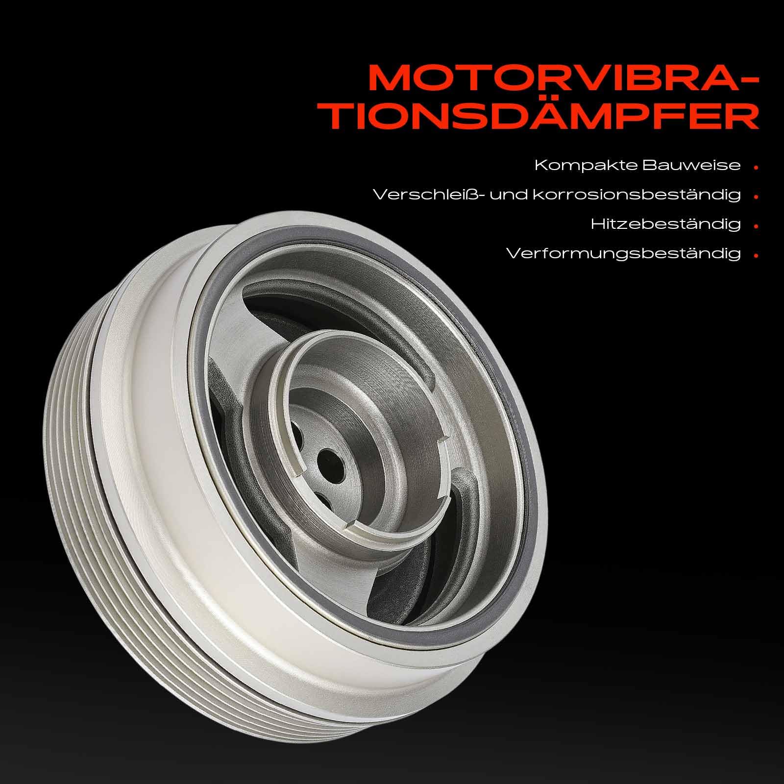 Frankberg Puleggia albero motore 11238669098 | Compatibile con: X2 U10, M.i.n.i Cabrio F57, M.i.n.i Countryman U25, 2 Active Tourer F45, M.i.n.i Countryman F60