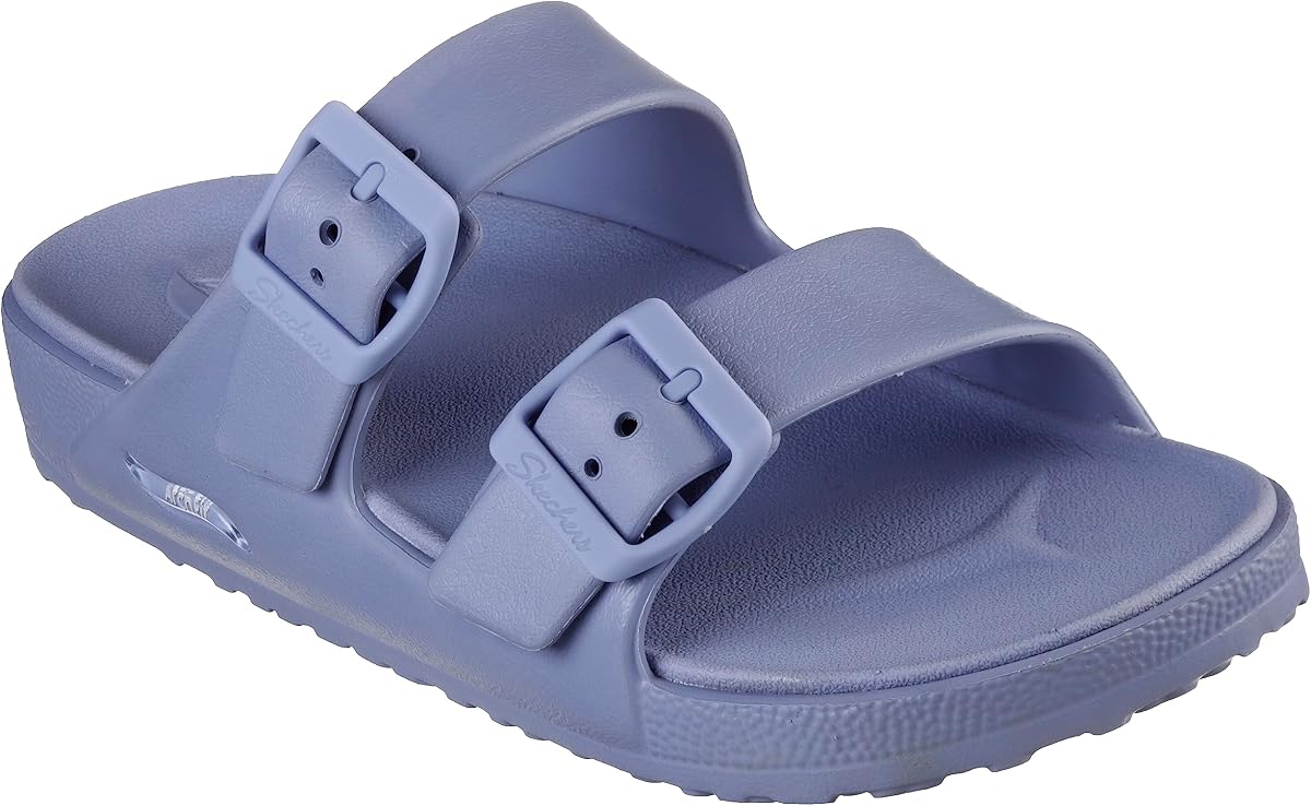 Skechers girls Two-band SlideSlide Sandal