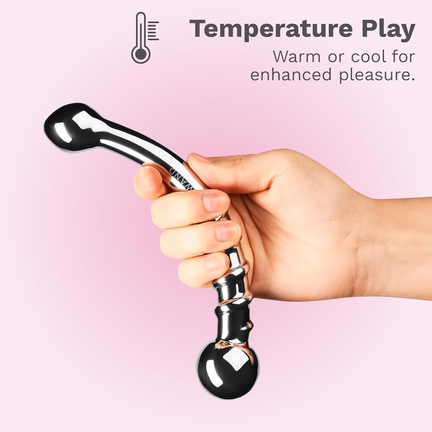Le Wand Bow Stainless Steel G-Spot Massager - Adult Sex Toys, Sexual Pleasure Tools for Women
