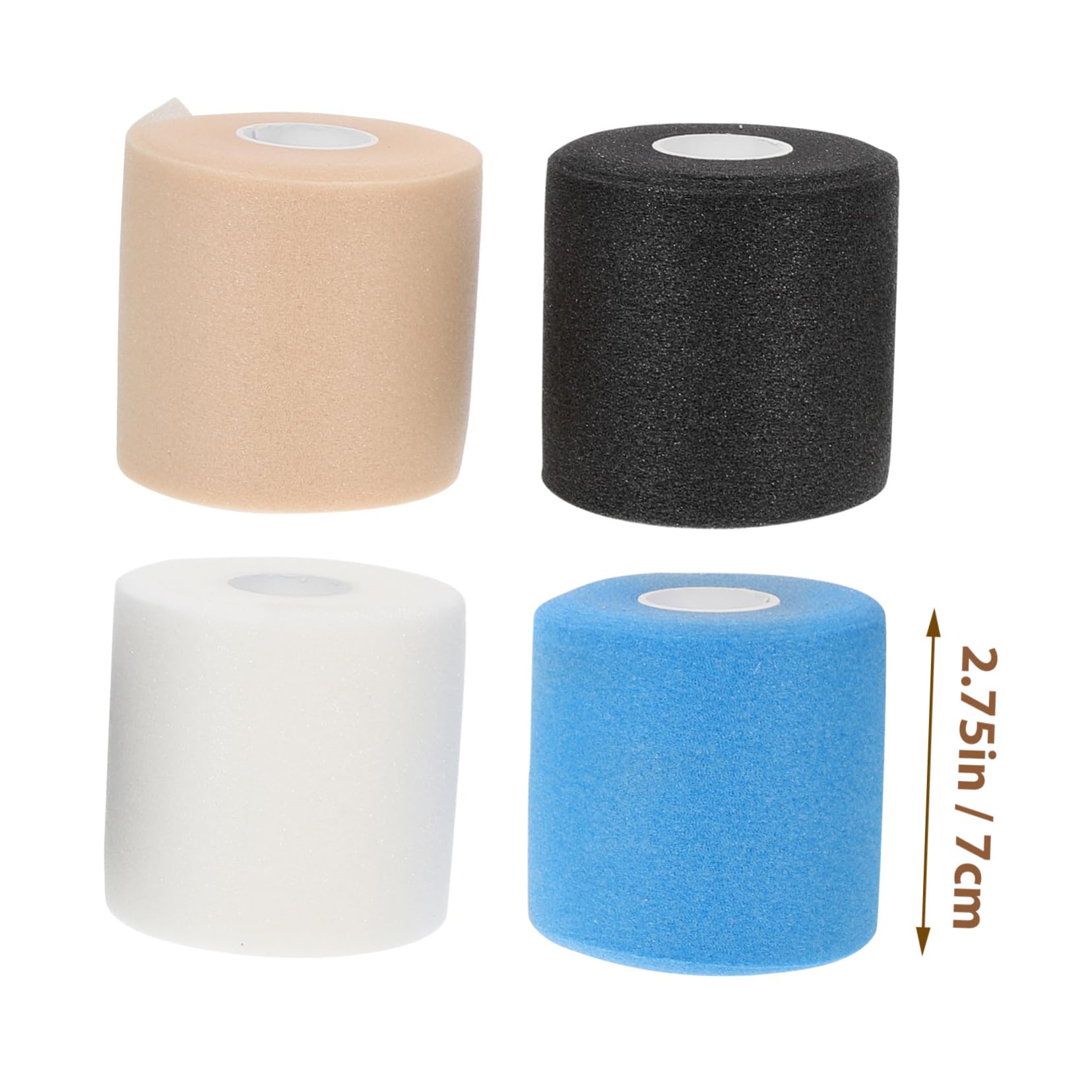 POPETPOP Elastic Sponge Bandages Rolls Athlete's Preferred Racket Damping Wrapping Joint Wrap for Sports