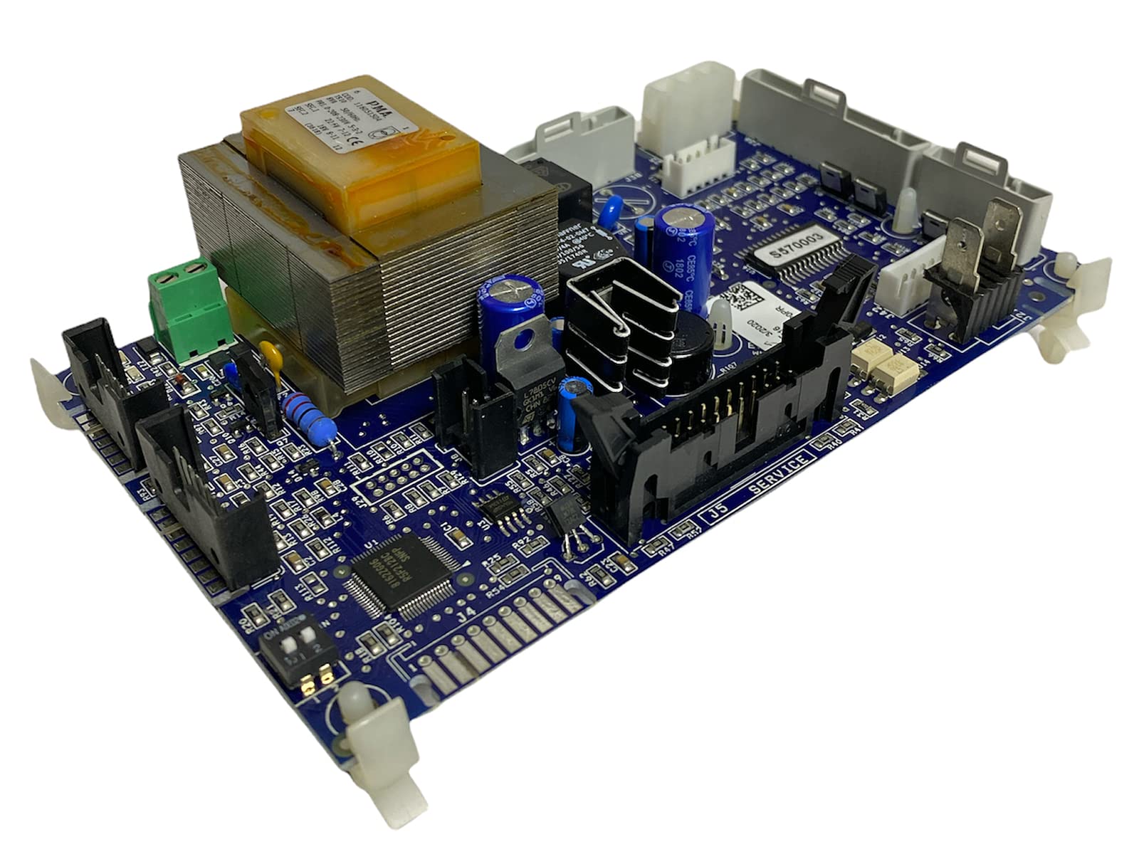 ERICAMBI, Scheda di Controllo CEZA FSECZ110P0 per Stufe a Pellet ad Aria o Idro, Sonda Fumi Fino a 600°C, Predisposta per Encoder e Debimetro, Wifi Ready