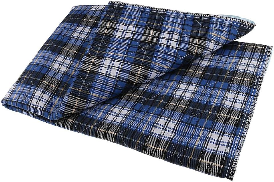 2X Washable Bed Reusable Pad Waterproof Pee Sheet Absorbent 60x90cm