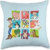 Disney and Pixars Toy Story 30th Anniversary Character Grid Throw Pillow