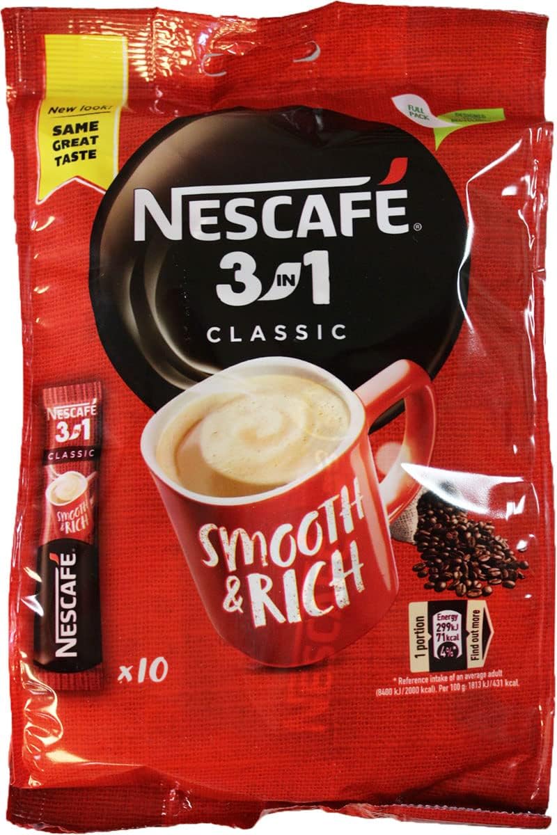 3 in 1 Classic Instant Coffee 165g (10 sticks)