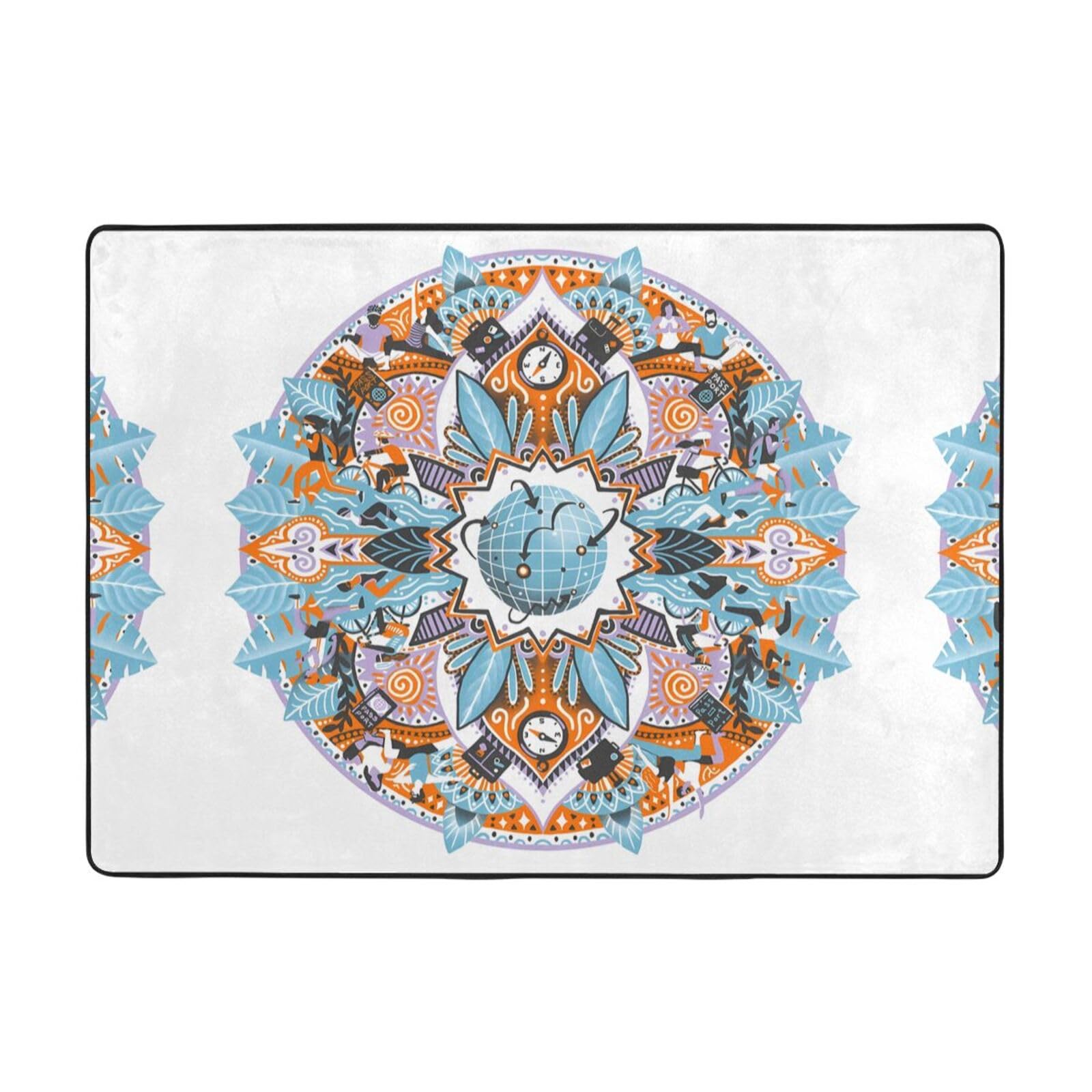 Tapis de sol de chambre en flanelle haut de gamme 203cm