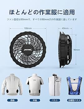 28V空調服用冷却ファンセット Amazon.co.jp: [YAHAVA] ファンバッテリーセット 空調作業服用