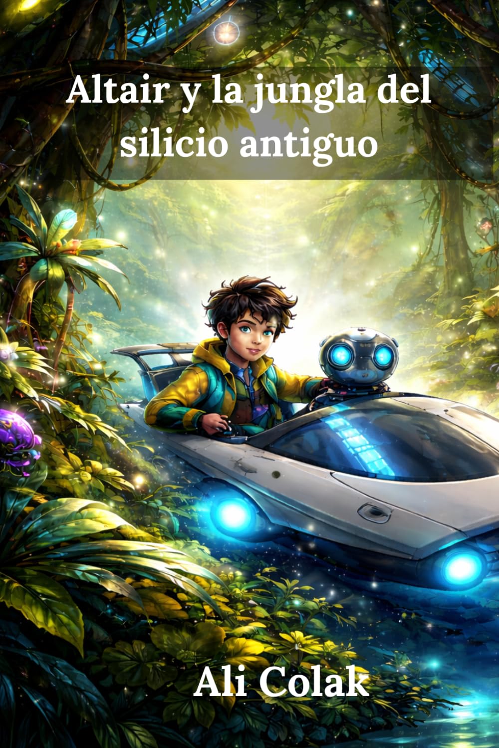 Altair y la jungla del silicio antiguo (Las aventuras de Altair: Libro 4): Una aventura de IA sobre la naturaleza, la tecnología y el equilibrio