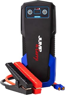 Clore Automotive JNC325 Jump-N-Carry 12 Volt Lithium Jump Starter - 450 Start Assist Amp for up to 8-Liter Gasoline and 6-Liter Diesel Engines