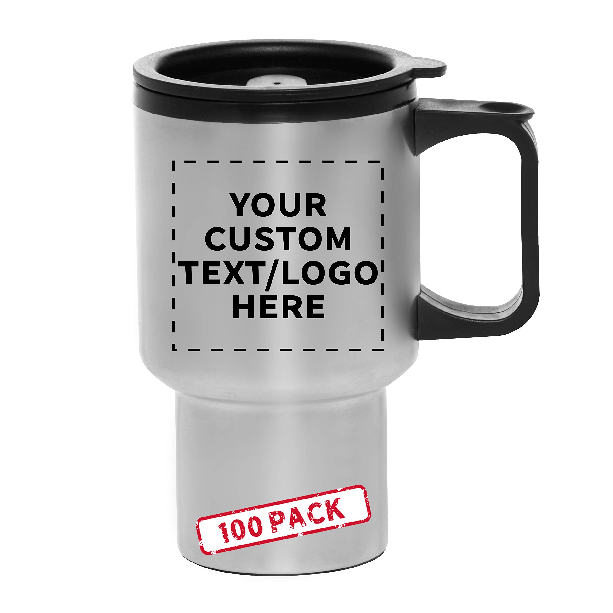 logo travel mugs