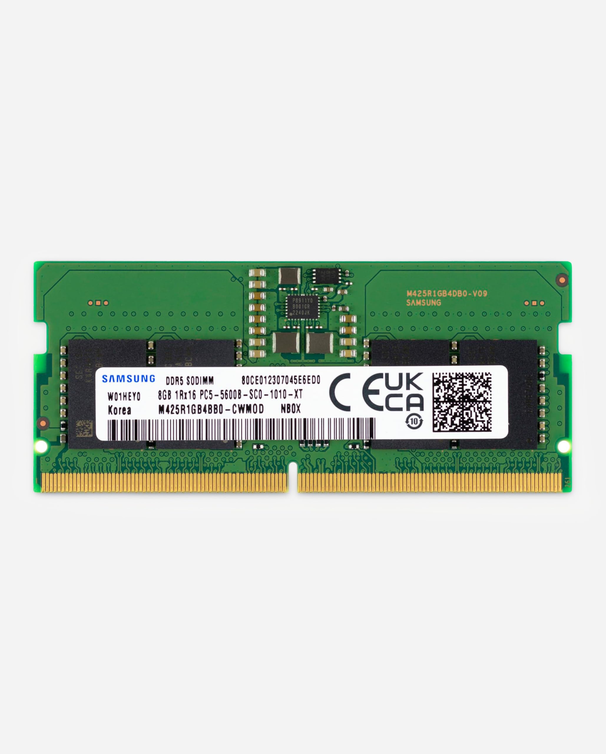 メモリー Samsung 8GB pc5-5600B Samsung 8GB DDR5 5600MHz PC5-44800 CL46 SODIMM 1Rx16 Single Rank