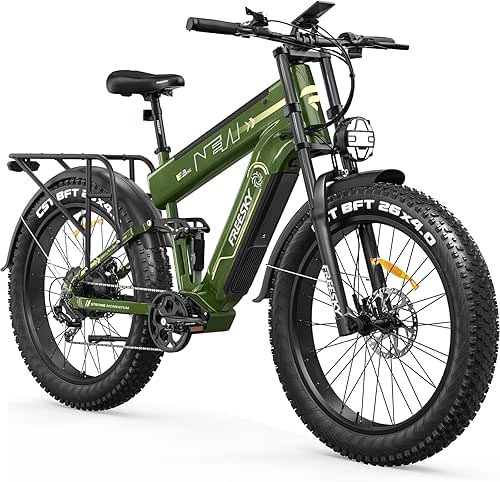 FREESKY Dual Battery Electric Bike for Adults, 48V 41AH 160