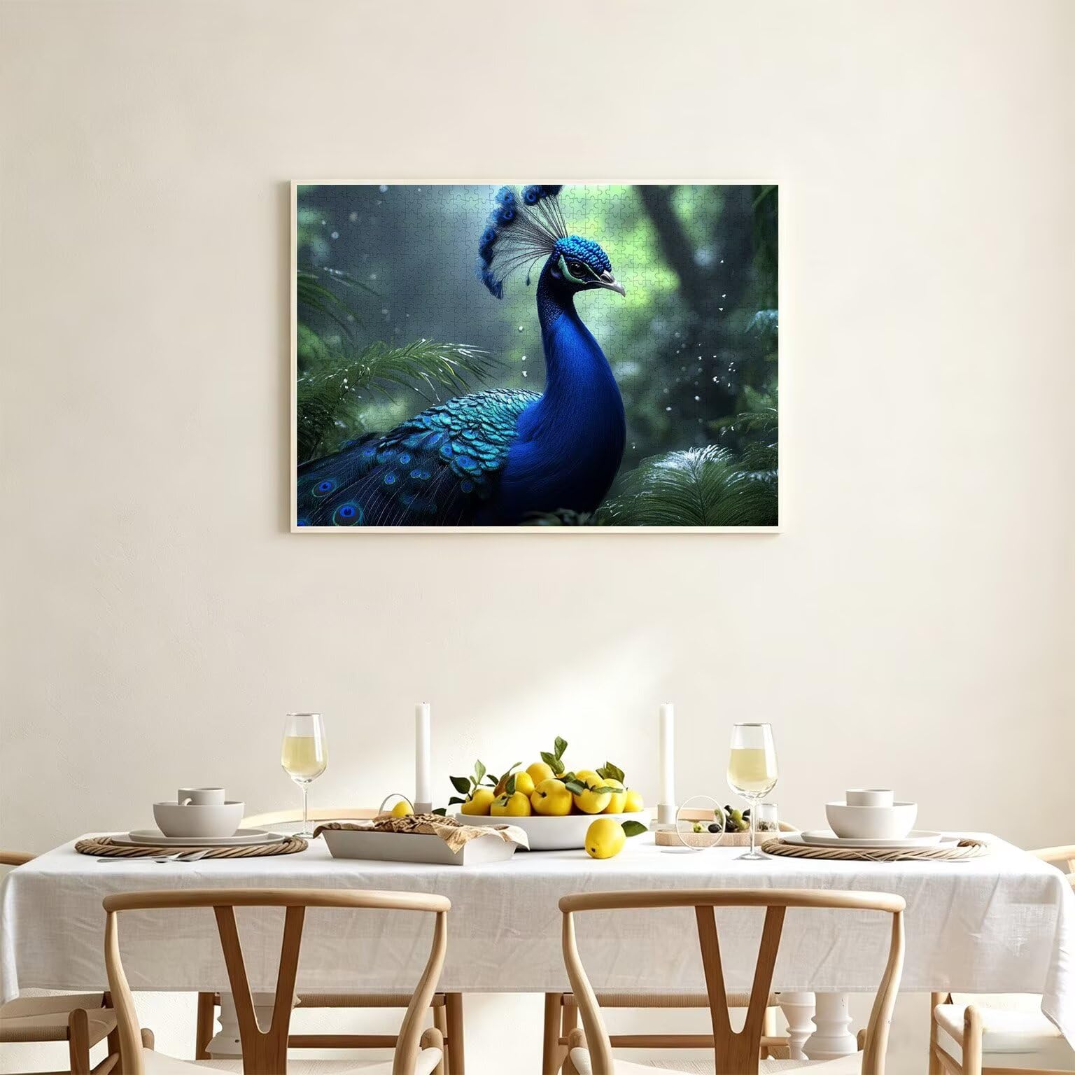 Puzzle dla dorosłych 6000, paw las, 179 x 105 cm, n-356