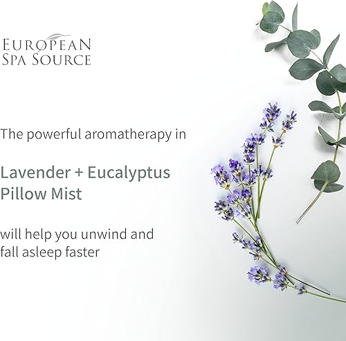 Miniatura 3 de European Spa Source Sleep Well - Aerosol de espuma de eucalipto + lavanda para aromaterapia, experiencia de spa en casa, alivio de tensión, apoyo