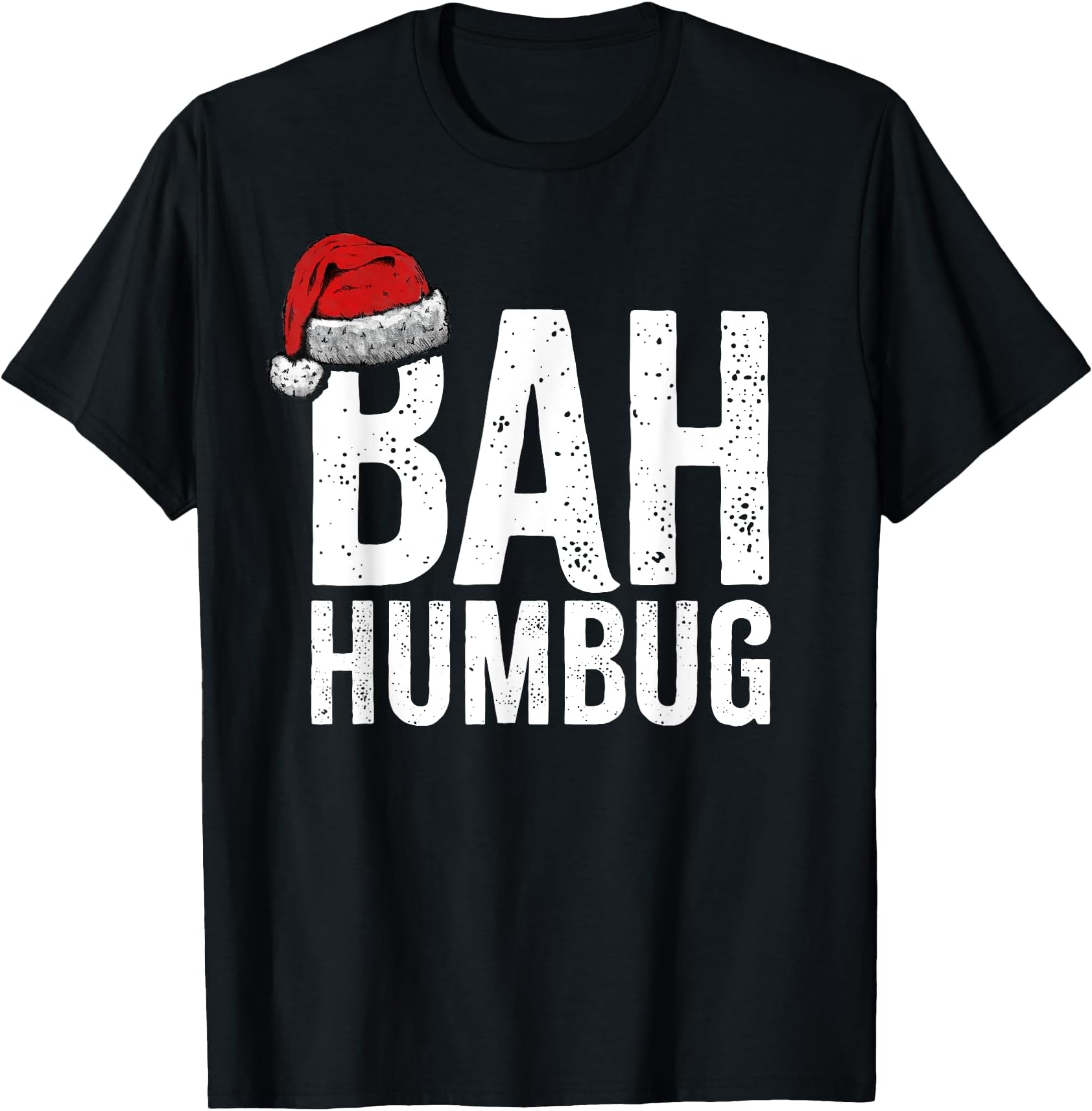 Bah Humbug. Funny Sarcastic Anti Christmas Holidays Haters T-Shirt