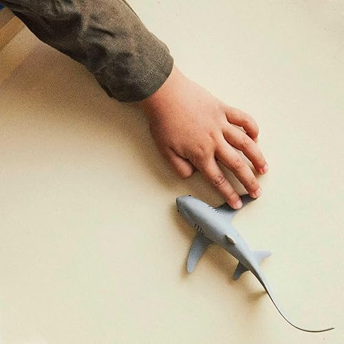 Miniatura 7 de Safari Ltd. Thresher - Figura de tiburón realista de 6.75 pulgadas, juguete educativo para niños, niñas y niños a partir de 3 años