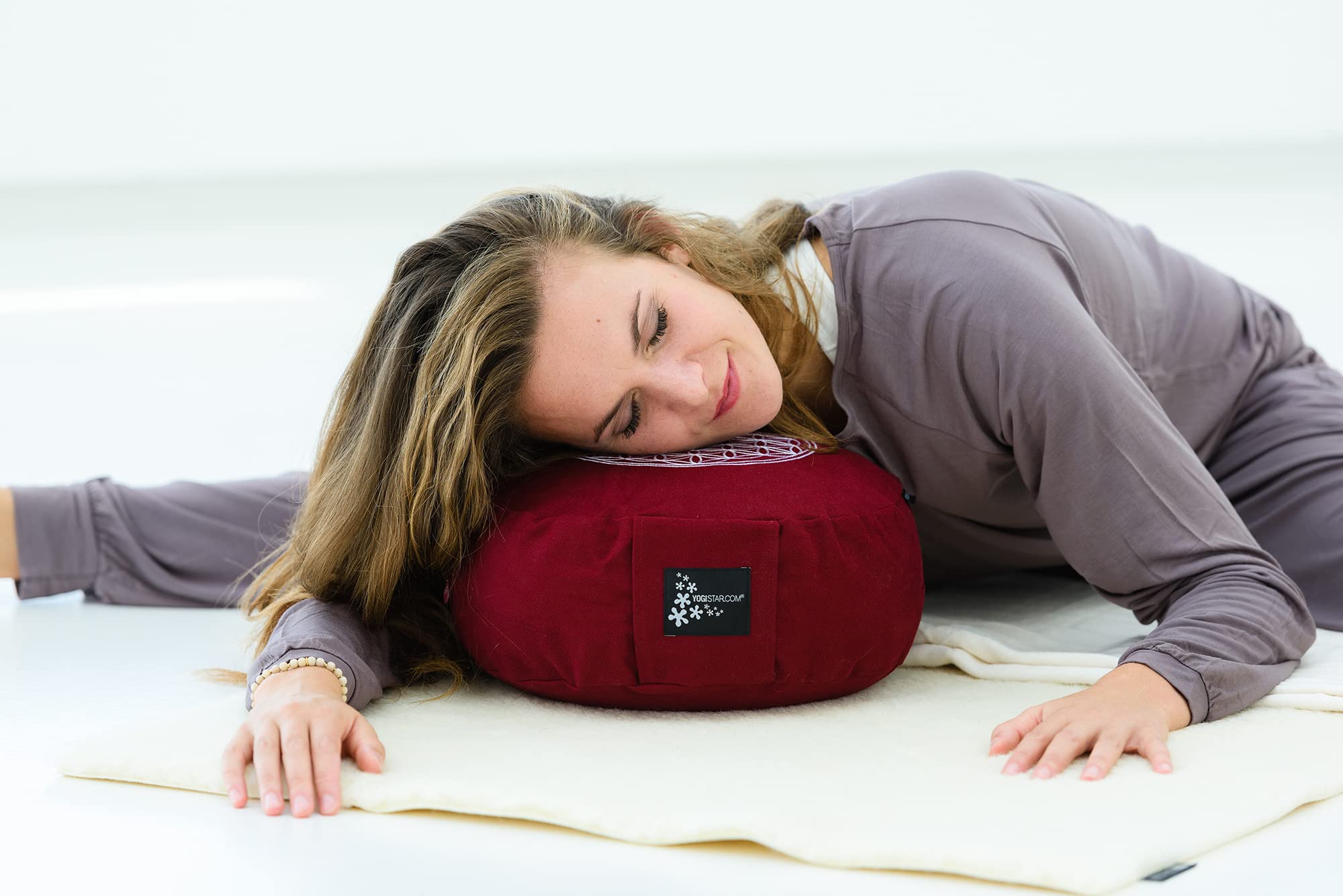 Yogistar Yogamatte Yogimat® Natur - Schurwolle