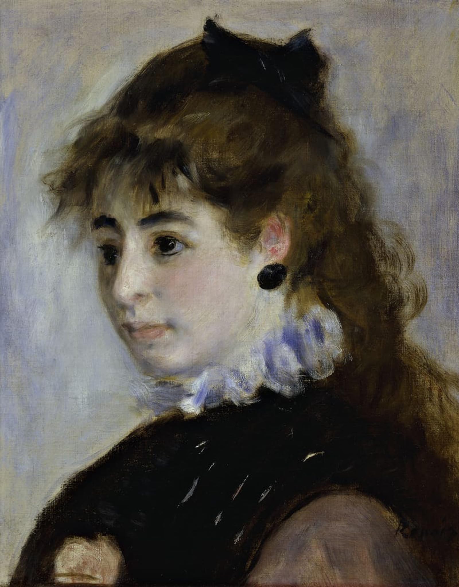 POSTERIIk Famous Animal Posters Vintage Picture Portrait De Madame Henriot by Pierre Auguste Renoir Modern Wall Decor for Home Decor 60x90cm