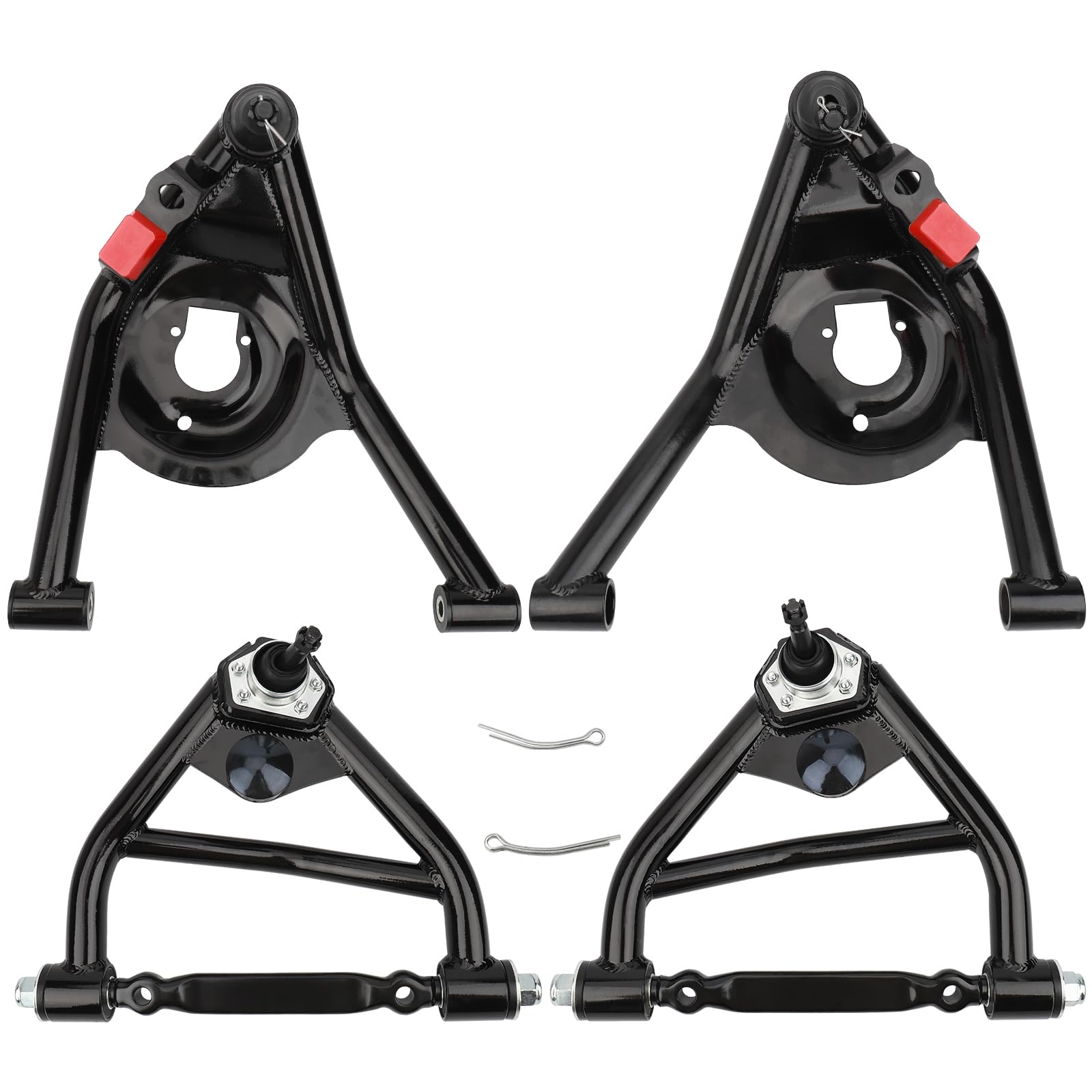 DRIVESTAR Front Upper Lower F-Body Tubular Control Arms, fit 1970
