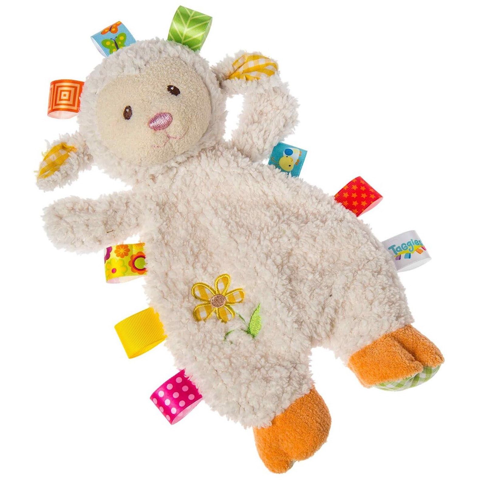 Sherbet Lamb Lovey Toy, 12 Inch (Pack of 1)