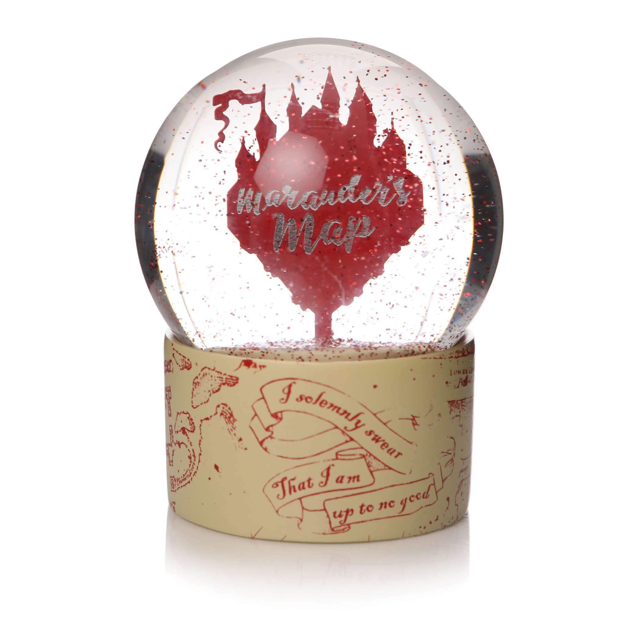 Half Moon Bay | Harry Potter | Marauder's Map Snow Globe (65mm) | Official Merchandise | Small gift