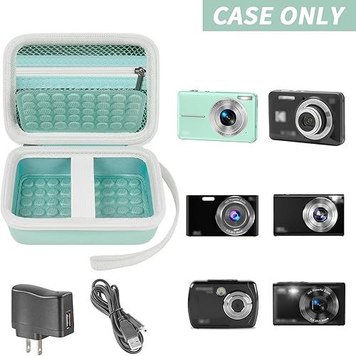 Miniatura 2 de Funda para cámara digital compatible con Yifecialpara EROOLUpara VAHOIALDpara Kaisoonpara Kodak Pixpropara Canon PowerShot ELPH 180 190para cámaras