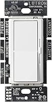 Vista 26 de Lutron Diva LED+ Interruptor Regulador de Luz para Bombillas LED Regulables, Halógenas e Incandescentes, 150 Vatios, Unipolar o 3 Vías, Almendra